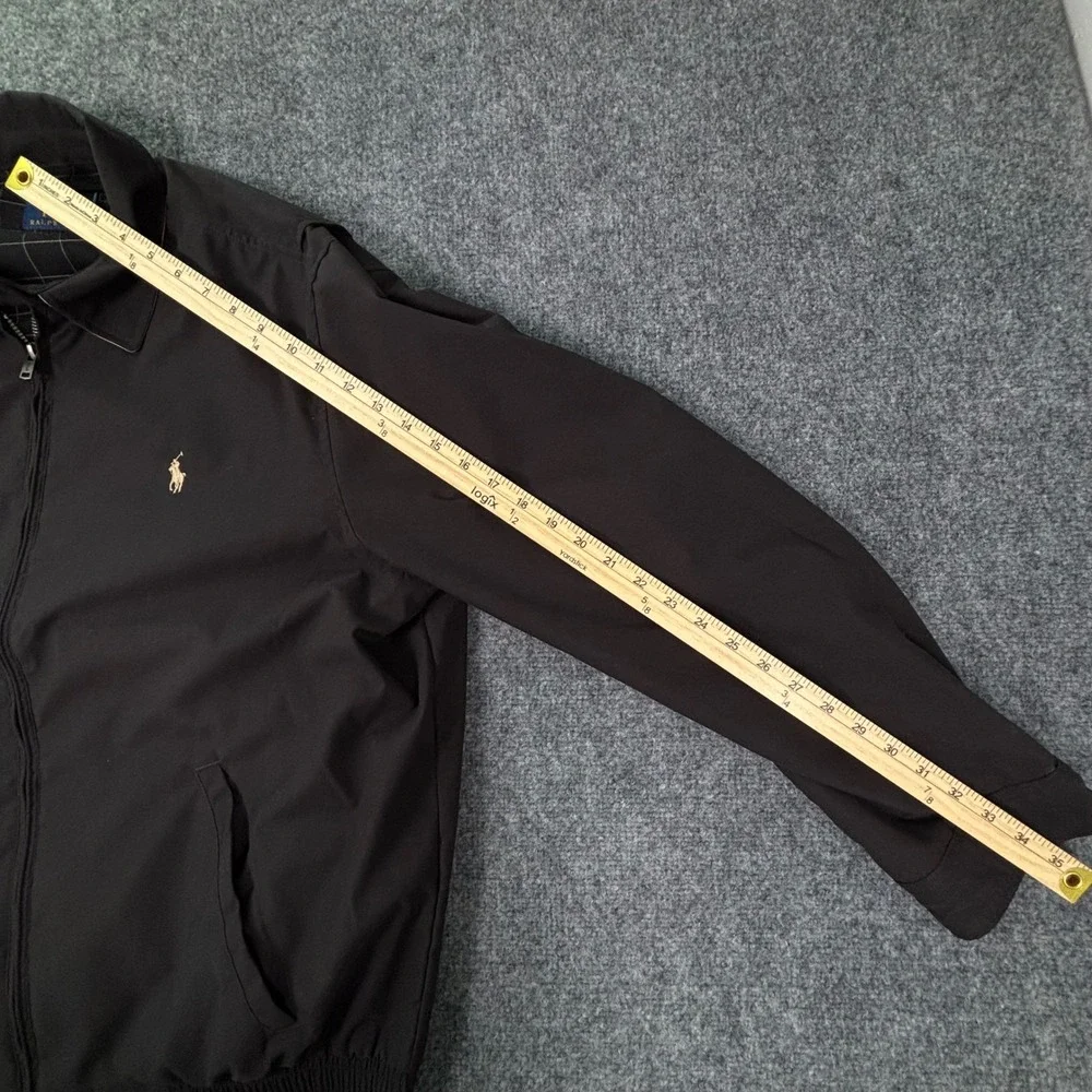 Polo Ralph Lauren Mens Bi-Swing Windbreaker Jacket Black XL NWT